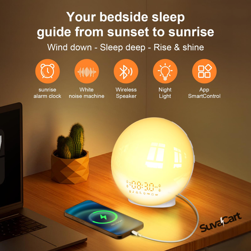 Bluetooth Sunrise Alarm Clock