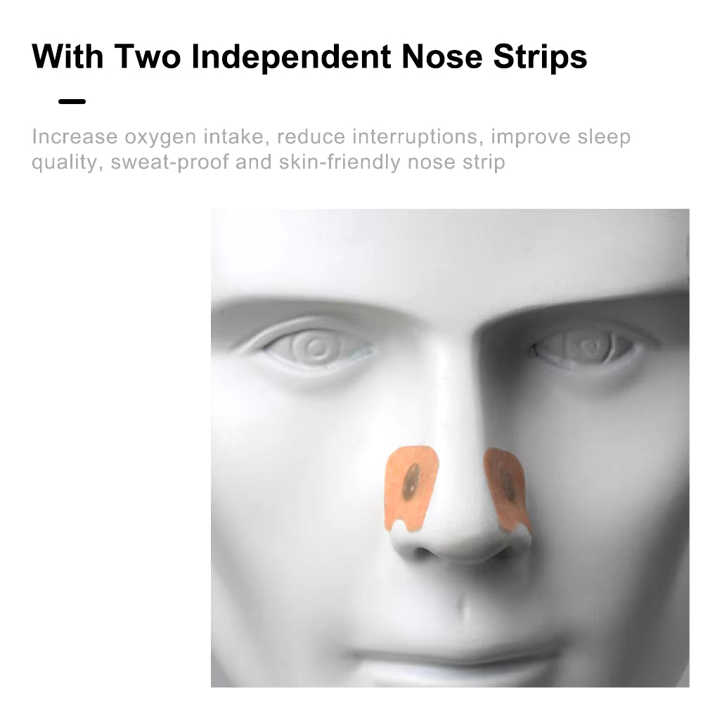 10/100/200Pcs Nose Strips Pack of Anti-Snoring Nose Strips Magnetic Nose Strips Intake Breathing Nasal Strip Nose Strips